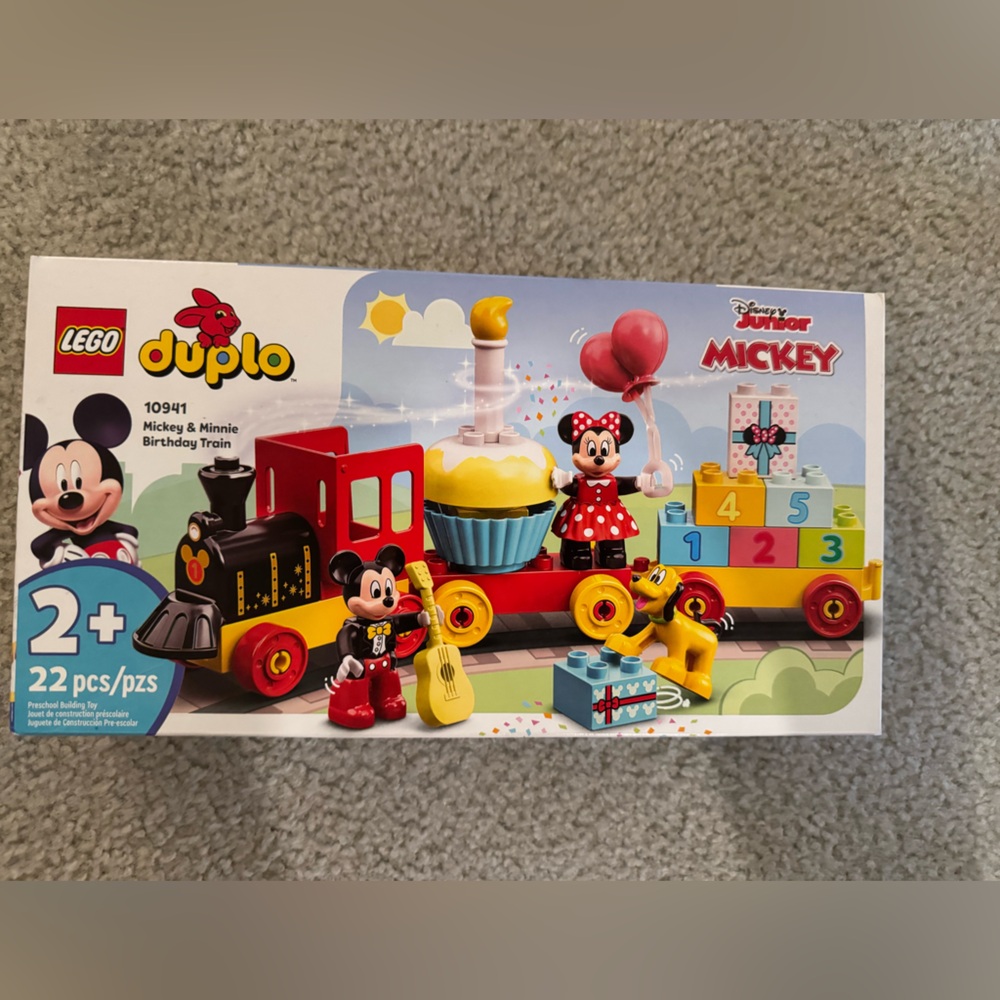 [NEW] Lego Duplo Mickey Mouse Train Set - 2+ years